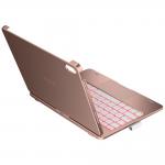 Husa cu tastatura Typecase Flexbook Touch compatibila cu iPad 10.9 inch 2022 / iPad 11 inch 2025, Roz 10 - lerato.ro