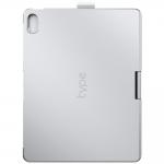 Husa cu tastatura Typecase Flexbook Touch compatibila cu iPad 10.9 inch 2022 / iPad 11 inch 2025, Silver 3 - lerato.ro