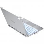 Husa cu tastatura Typecase Flexbook Touch compatibila cu iPad 10.9 inch 2022 / iPad 11 inch 2025, Silver 10 - lerato.ro