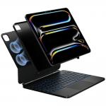 Carcasa cu tastatura Typecase Edge Plus compatibila cu iPad Air 13 inch 2024 / 2025, Negru 3 - lerato.ro