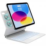 Carcasa cu tastatura Typecase Edge Plus compatibila cu iPad 11 inch (A16) 2025 / iPad 10.9 inch 2022, Alb 4 - lerato.ro