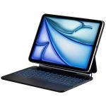 Carcasa cu tastatura Typecase Edge compatibila cu iPad Air 11 inch 2024 / 2025, Carbon 2 - lerato.ro