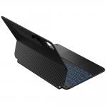 Carcasa cu tastatura Typecase Edge compatibila cu iPad Air 11 inch 2024 / 2025, Carbon 7 - lerato.ro