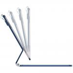 Carcasa cu tastatura Typecase Edge compatibila cu iPad Air 13 inch 2024 / 2025, Pacific Blue 3 - lerato.ro