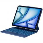 Carcasa cu tastatura Typecase Edge compatibila cu iPad Air 13 inch 2024 / 2025, Pacific Blue 2 - lerato.ro