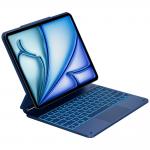 Carcasa cu tastatura Typecase Edge compatibila cu iPad Air 13 inch 2024 / 2025, Pacific Blue 5 - lerato.ro