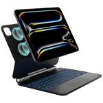 Carcasa cu tastatura Typecase Edge compatibila cu iPad Pro 11 inch 2024 / 2025, Negru 4 - lerato.ro