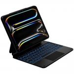 Carcasa cu tastatura Typecase Edge compatibila cu iPad Pro 11 inch 2024 / 2025, Negru 5 - lerato.ro