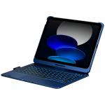 Carcasa cu tastatura Typecase Flexbook Touch compatibila cu iPad 11 inch (A16) 2025 / iPad 10.9 inch 2022, Dark Blue 2 - lerato.ro