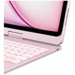 Carcasa cu tastatura Typecase Flexbook Touch compatibila cu iPad Air 11 inch 2024 / 2025, Roz 14 - lerato.ro