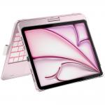Carcasa cu tastatura Typecase Flexbook Touch compatibila cu iPad Air 11 inch 2024 / 2025, Roz 15 - lerato.ro