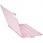 Carcasa cu tastatura Typecase Flexbook Touch compatibila cu iPad Air 11 inch 2024 / 2025, Roz 6 - lerato.ro