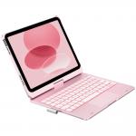 Carcasa cu tastatura Typecase Flexbook Touch compatibila cu iPad 11 inch (A16) 2025 / iPad 10.9 inch 2022, Roz 3 - lerato.ro