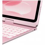Carcasa cu tastatura Typecase Flexbook Touch compatibila cu iPad 11 inch (A16) 2025 / iPad 10.9 inch 2022, Roz 13 - lerato.ro