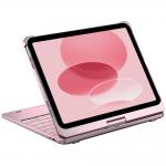 Carcasa cu tastatura Typecase Flexbook Touch compatibila cu iPad 11 inch (A16) 2025 / iPad 10.9 inch 2022, Roz 17 - lerato.ro