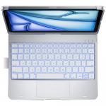 Carcasa cu tastatura Typecase Flexbook Touch compatibila cu iPad Air 11 inch 2024 / 2025, Silver 13 - lerato.ro