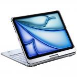 Carcasa cu tastatura Typecase Flexbook Touch compatibila cu iPad Air 11 inch 2024 / 2025, Silver 18 - lerato.ro