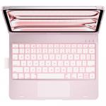 Carcasa cu tastatura Typecase Flexbook Touch compatibila cu iPad Pro 11 inch 2024 / 2025, Roz 13 - lerato.ro