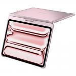 Carcasa cu tastatura Typecase Flexbook Touch compatibila cu iPad Pro 11 inch 2024 / 2025, Roz 17 - lerato.ro