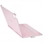 Carcasa cu tastatura Typecase Flexbook Touch compatibila cu iPad Pro 11 inch 2024 / 2025, Roz 6 - lerato.ro