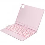 Carcasa cu tastatura Typecase Flexbook Touch compatibila cu iPad Pro 11 inch 2024 / 2025, Roz 10 - lerato.ro