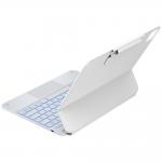 Husa cu tastatura Typecase Edge compatibila cu iPad Air 13 inch 2024 / 2025, 500mAh, USB-C, Alb 4 - lerato.ro
