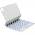 Husa cu tastatura Typecase Edge compatibila cu iPad Air 13 inch 2024 / 2025, 500mAh, USB-C, Alb 6 - lerato.ro