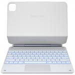 Husa cu tastatura Typecase Edge compatibila cu iPad Air 13 inch 2024 / 2025, 500mAh, USB-C, Alb 7 - lerato.ro