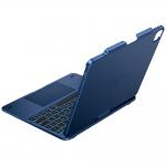 Husa cu tastatura Typecase Flexbook Touch compatibila cu iPad Air 13 inch 2024 / 2025 / 2026, 660mAh, IPX6, USB-C, Albastru 4 - lerato.ro