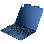 Husa cu tastatura Typecase Flexbook Touch compatibila cu iPad Air 13 inch 2024 / 2025 / 2026, 660mAh, IPX6, USB-C, Albastru 10 - lerato.ro