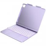 Husa cu tastatura Typecase Flexbook Touch compatibila cu iPad Air 13 inch 2024 / 2025 / 2026, 660mAh, IPX6, USB-C, Light Purple 10 - lerato.ro
