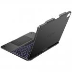 Husa cu tastatura Typecase Flexbook Touch compatibila cu iPad Air 13 inch 2024 / 2025 / 2026, 660mAh, IPX6, USB-C, Gri 4 - lerato.ro