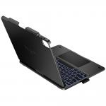 Husa cu tastatura Typecase Flexbook Touch compatibila cu iPad Air 13 inch 2024 / 2025 / 2026, 660mAh, IPX6, USB-C, Gri 5 - lerato.ro