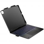Husa cu tastatura Typecase Flexbook Touch compatibila cu iPad Air 13 inch 2024 / 2025 / 2026, 660mAh, IPX6, USB-C, Gri 6 - lerato.ro