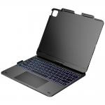 Husa cu tastatura Typecase Flexbook Touch compatibila cu iPad Air 13 inch 2024 / 2025 / 2026, 660mAh, IPX6, USB-C, Gri 10 - lerato.ro