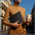 Husa cu tastatura Typecase Edge Pro compatibila cu iPad Pro 11 inch 2024 / 2025, Carbon Fiber 16 - lerato.ro