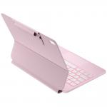 Husa cu tastatura Typecase Edge compatibila cu iPad (A16) / iPad 2022, Roz 6 - lerato.ro