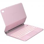 Husa cu tastatura Typecase Edge compatibila cu iPad (A16) / iPad 2022, Roz 7 - lerato.ro