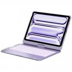 Husa cu tastatura Typecase Flexbook Touch compatibila cu iPad Pro 11 inch 2024 / 2025, 660mAh, IPX6, USB-C, Light Purple 2 - lerato.ro