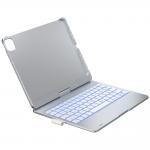 Husa cu tastatura Typecase Flexbook Touch compatibila cu iPad Pro 11 inch 2024 / 2025, 660mAh, IPX6, USB-C, Silver 12 - lerato.ro