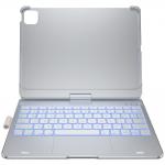Husa cu tastatura Typecase Flexbook Touch compatibila cu iPad Pro 11 inch 2024 / 2025, 660mAh, IPX6, USB-C, Silver 4 - lerato.ro