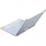 Husa cu tastatura Typecase Flexbook Touch compatibila cu iPad Pro 11 inch 2024 / 2025, 660mAh, IPX6, USB-C, Silver 5 - lerato.ro