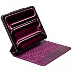 Husa cu tastatura Typecase Edge compatibila cu iPad Air 13 inch 2024 / 2025, 500mAh, USB-C, Mov 2 - lerato.ro