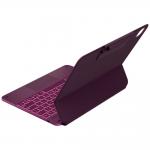 Husa cu tastatura Typecase Edge compatibila cu iPad Air 13 inch 2024 / 2025, 500mAh, USB-C, Mov 4 - lerato.ro