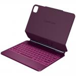 Husa cu tastatura Typecase Edge compatibila cu iPad Air 13 inch 2024 / 2025, 500mAh, USB-C, Mov 10 - lerato.ro