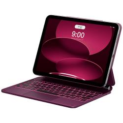 Husa cu tastatura Typecase Edge compatibila cu iPad (A16) / iPad 2022, Mov
