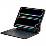Husa cu tastatura Typecase Edge compatibila cu iPad Pro 13 inch 2024 / 2025, Functie de suport, Carbon Fiber 2 - lerato.ro