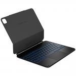 Husa cu tastatura Typecase Edge compatibila cu iPad Pro 13 inch 2024 / 2025, Functie de suport, Carbon Fiber 3 - lerato.ro