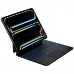 Husa cu tastatura Typecase Edge compatibila cu iPad Pro 13 inch 2024 / 2025, Functie de suport, Carbon Fiber 4 - lerato.ro