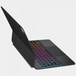 Husa cu tastatura Typecase Edge Pro compatibila cu iPad Air 13 inch 2024 / 2025, Functie de suport, Negru 5 - lerato.ro
